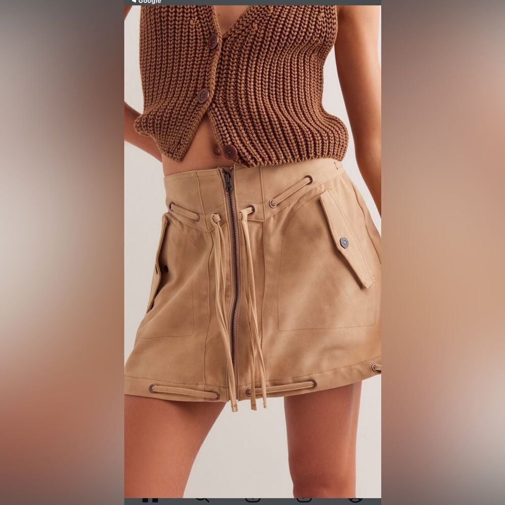 Free People Sierra Mini Skirt